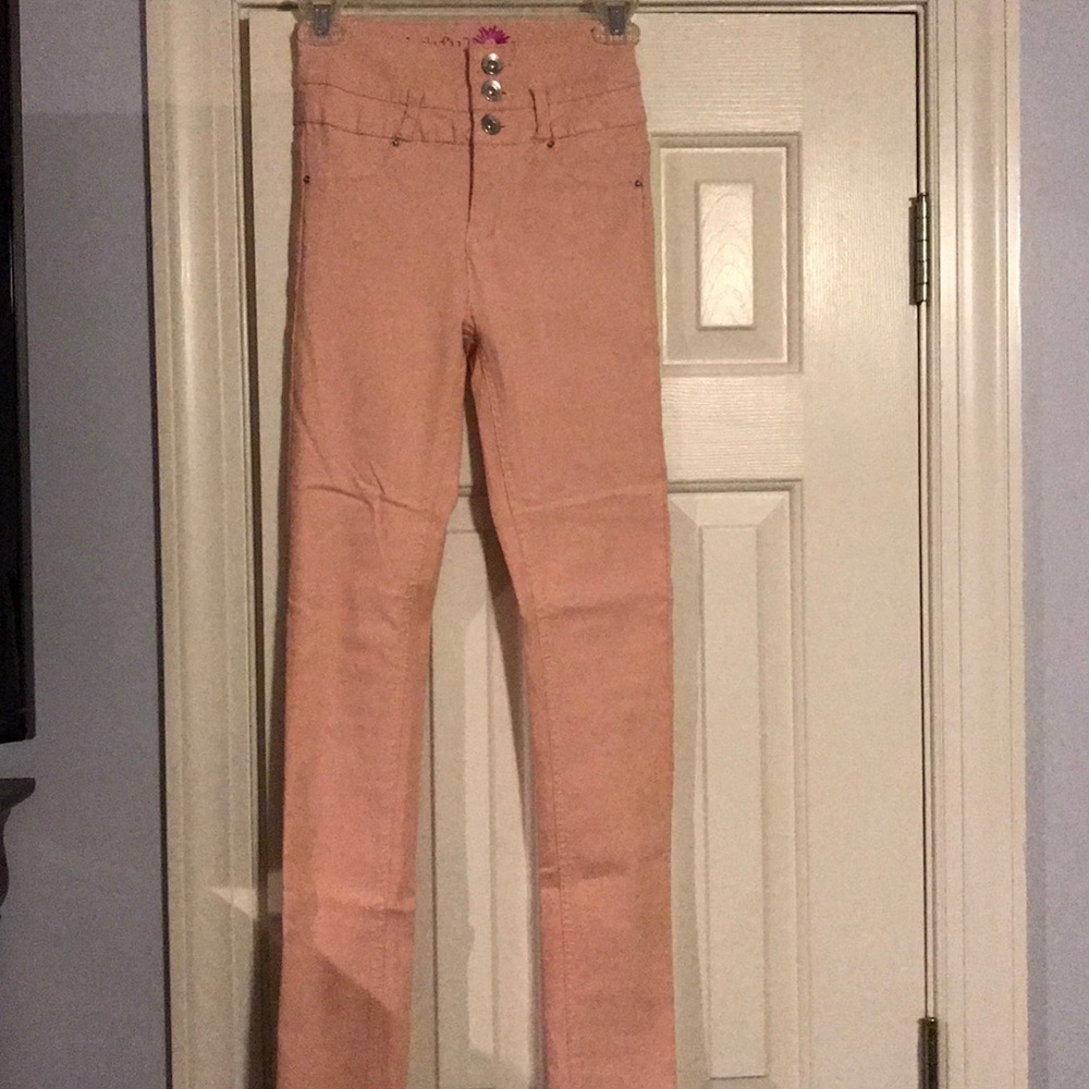 High waisted skinny jeans / jeggings